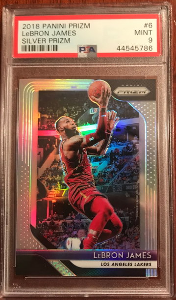 LeBron James Silver Prizm