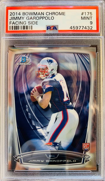 ⭐️ 2014 JIMMY GAROPPOLO BOWMAN CHROME RC PSA 9 🔥📈 