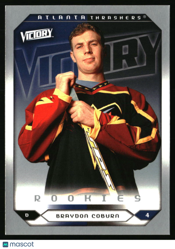 2005-06 Upper Deck Braydon Coburn #298 2005-06 Upper Deck Victory Update Atlanta Thrashers