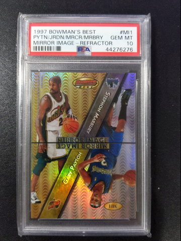1997 BOWMAN'S BEST  #MI1  MICHAEL JORDAN  PSA 10 