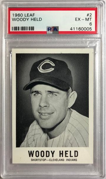 Woody Held 1960 Leaf #2 Cleveland Indians