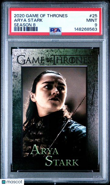 2020 Game Of Thrones Season 8 Arya Stark Base Set #25 PSA 9