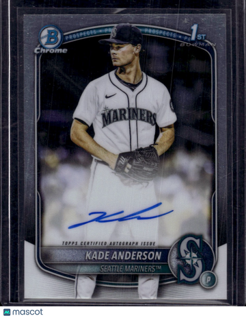 2025 Topps Bowman Chrome Kade Anderson #CPA-KA