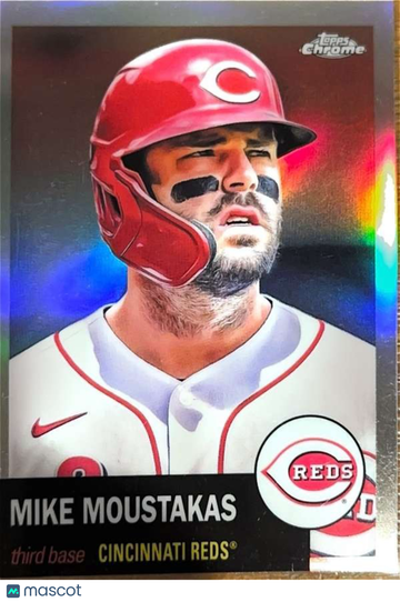 2022 Topps Chrome Platinum Anniversary - Refractor Mike Moustakas #198