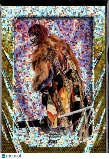 2026 Topps Chrome WWE Asuka #27 Atomic Refractor
