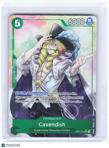 Memorial Collection Cavendish Foil Super Rare [Alt Art] #EB01-012