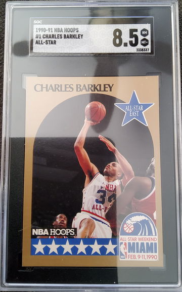 1990-91 NBA Hoops Charles Barkley #1 All-Star 