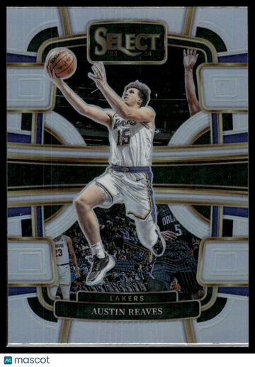 2023-24 Panini Select Austin Reaves #52 Silver Prizms
