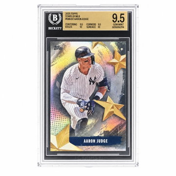 2025 Topps SMLB-2 Aaron Judge Stars of MLB Beckett 9.5 Gem Mint New York Yankees