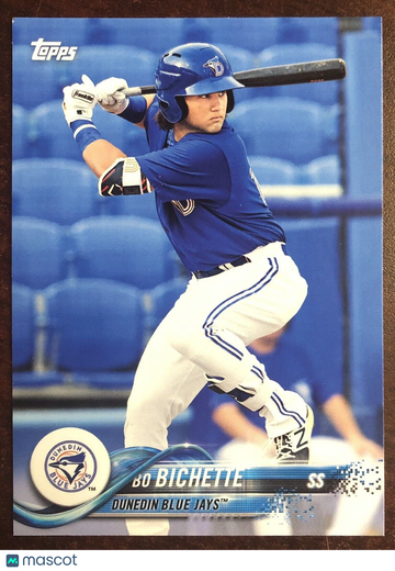 BO BICHETTE 2018 Topps Pro Debut #56 Prospect Dunedin Blue Jays