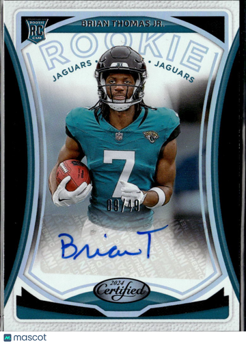 2024 Panini Certified Brian Thomas Jr. #RS-BTJ /49 RC