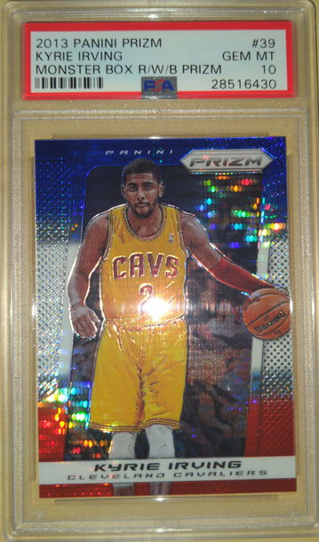 2013 Prizm kyrie irving moster psa 10