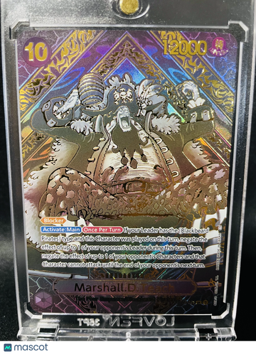 ONE PIECE Marshall.D.Teach Holo Alternative Art Super Rare