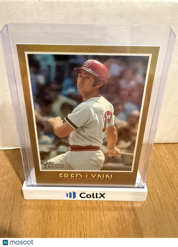 2024 Topps Heritage Fred Lynn #75BS-3 1975 Baseball Sensations Gold Foil