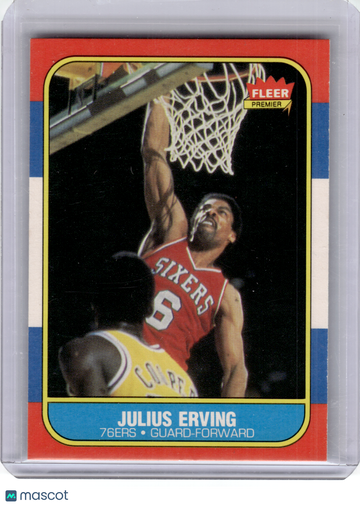 1983 Fleer Basketball—Julius Erving #31 —Very Good