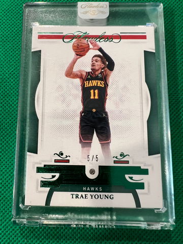 2020 flawless trae young 5/5 diamond 🔥🔥encased 