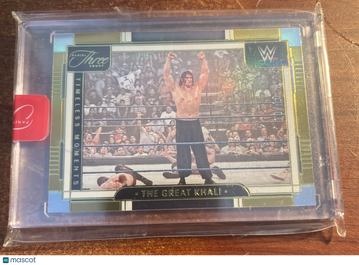 2024 Panini Three Count WWE The Great Khali #184 Gold SN