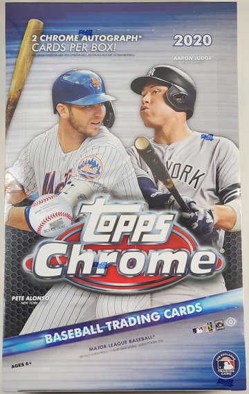 2020 Topps Chrome Hobby Box