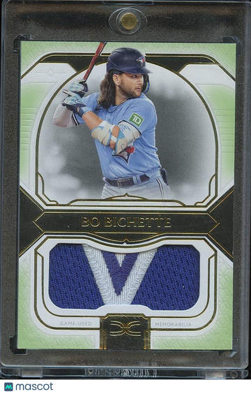 Bo Bichette 2024 Topps Definitive Game Worn Patch Toronto Blue Jays 4/15