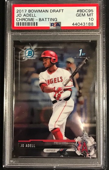 Jo Adell PSA 10 Chrome Draft