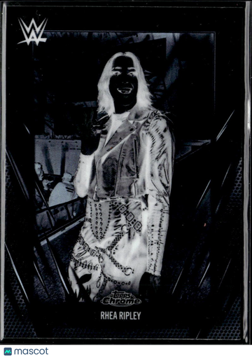 Rhea Ripley 2026 Topps Chrome WWE Negative Refractor Raw