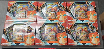 Pokemon TCG Dragonite V Box - Lot of 6