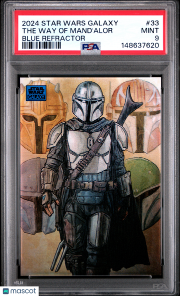 2024 Topps Chrome Star Wars Galaxy The Way Of Mand'alor #33 PSA 9