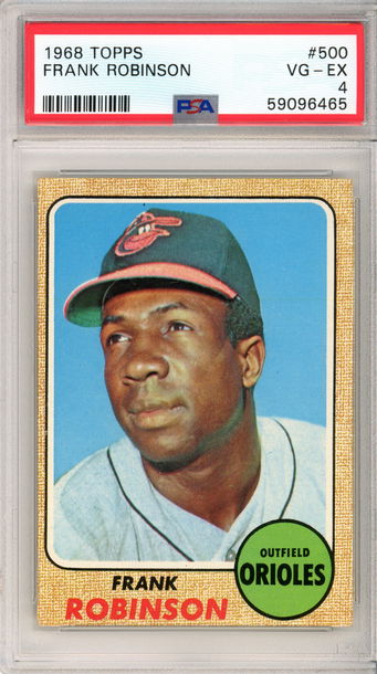 1968 TOPPS FRANK ROBINSON PSA 4