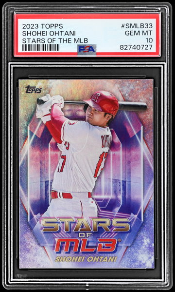 2023 Topps Shohei Ohtani Stars Of Mlb PSA 10