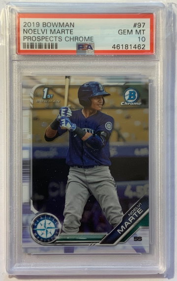 2019 Bowman Chrome Noelvi Marte