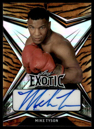 2022 Leaf Exotic EA-MT1 Mike Tyson Auto