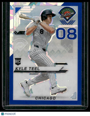 2025 Panini Prizm Prospect Edition Kyle Teel #34 Blue /290 RC
