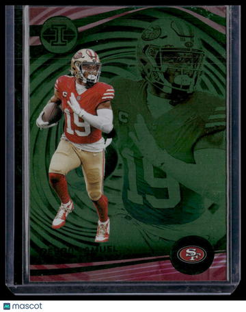 2023 Panini Illusions Deebo Samuel #90 Emerald Trophy Collection
