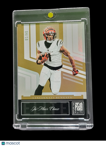 2025 Panini Donruss Elite Ja'Marr Chase #40 Gold /10