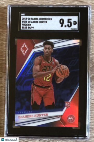 2019-20 Panini DeAndre Hunter Refractor 9.5