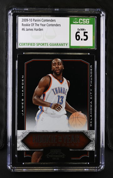 2009 JAMES HARDEN ROOKIE OF THE YEAR 