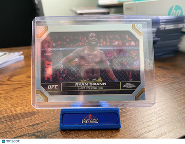 2024 Topps Chrome UFC Ryan Spann #171 Chrome Parallel/Variety