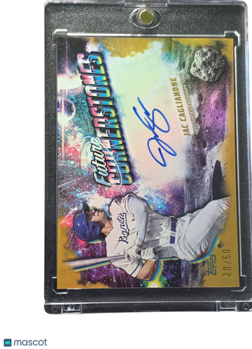 2025 Topps Pro Debut Future Cornerstones Autographs Jac Caglianone #FCA-JC /50