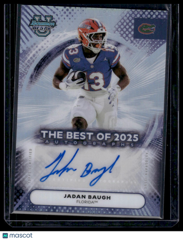 2025 Bowman University's Best Football Jadan Baugh #BOA-JAB