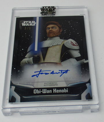 Obi-Wan Kenobi Auto #'d 3/5 Signature Series
