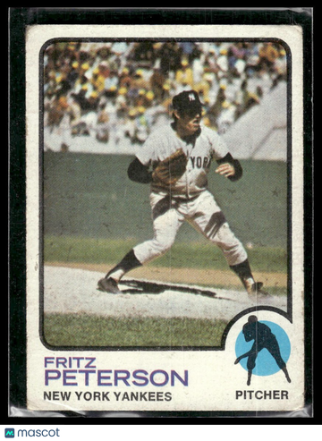 1973 Topps Fritz Peterson #82