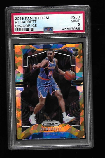 2019 PRIZM R J BARRETT ORANGE ICE