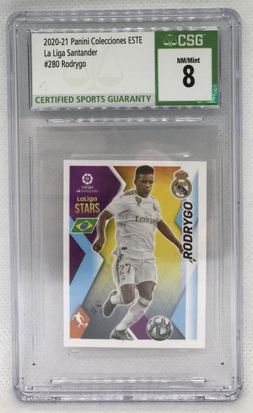 2019 Panini La Liga Santander #280 Rodrygo Rookie CSG 8