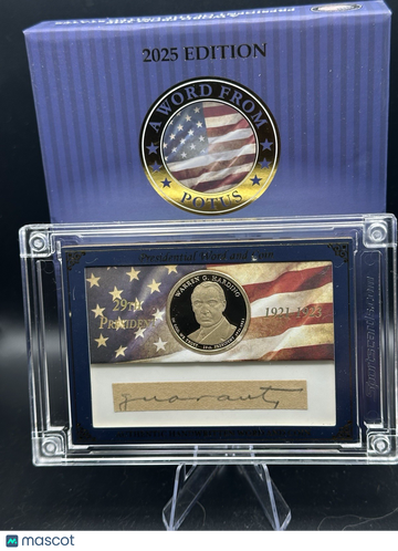 2025 Edition A Word From POTUS Limited Edition #PWC-WH29