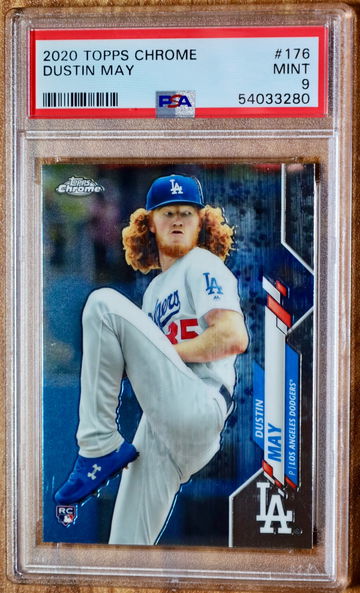 2020 Topps Chrome Dustin May RC
