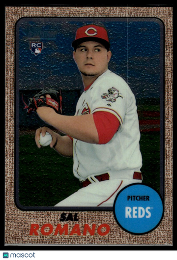 2017 Topps Heritage Sal Romano #THC-622 Chrome SN