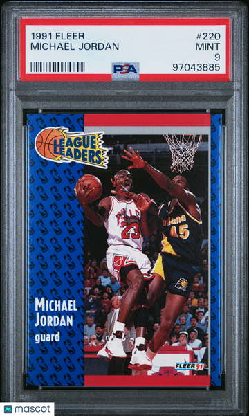 1991 Fleer Michael Jordan #220 PSA 9