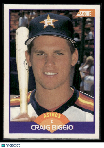 1989 Score Craig Biggio #237 RC