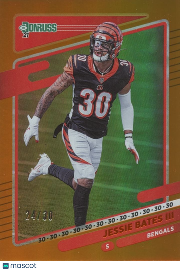 Jessie Bates III 2021 Donruss Base Set Donruss Cincinnati Bengals