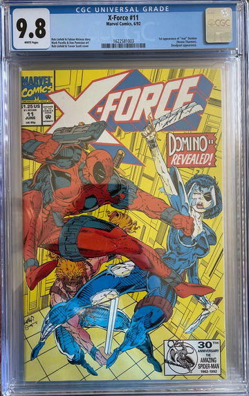 X-Force #11 CGC 9.8 - 1st Appearance of Domino